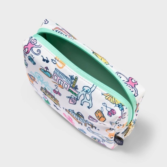 Roller Rabbit Multicolor Travel Pouch Set - Picture 2 of 5